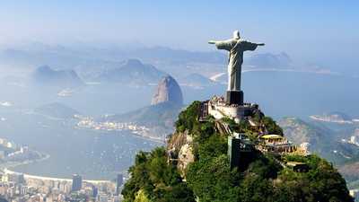 Le Christ rédempteur du Corcovado, à Rio